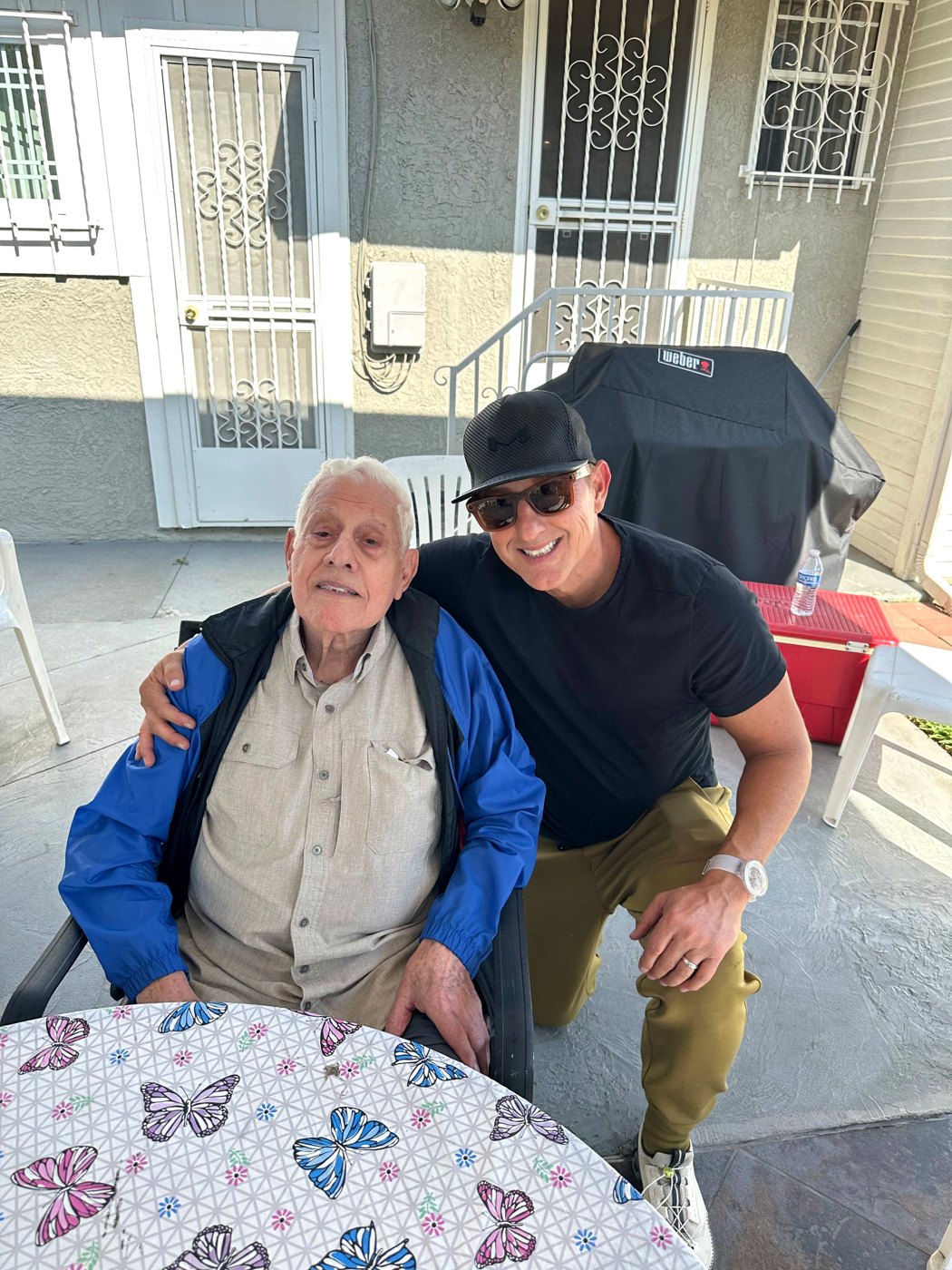 With Abuelo